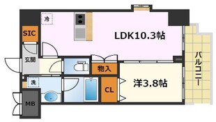 スプランディッド大須門前町の物件間取画像